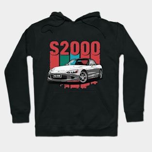 Honda S2000 Vintage Car Hoodie